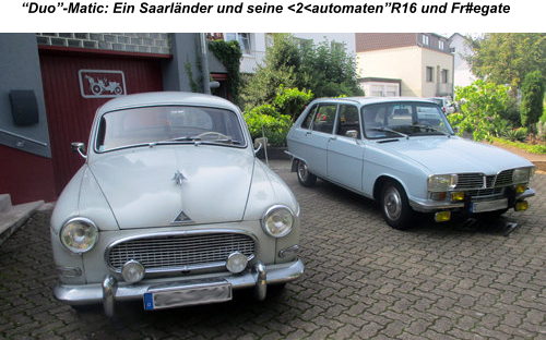 “Duo”-Matic: Ein Saarländer und seine <2<automaten”R16 und Fr#egate